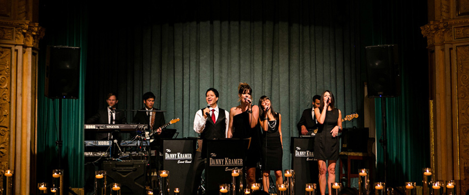 The Danny Kramer Dance Band is Manitoba's top wedding and corporate event band. Photo by Curtis Moore Photography.